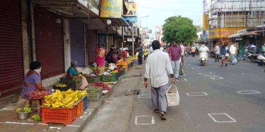 pondicherry groceries and vegetable markets open during covid19 lockdown in puducherry