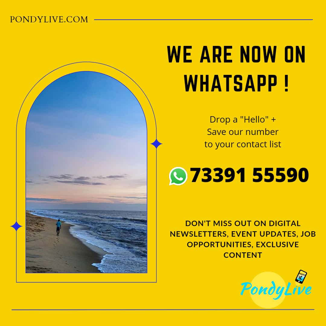 PondyLive Whatsapp 73391 55590